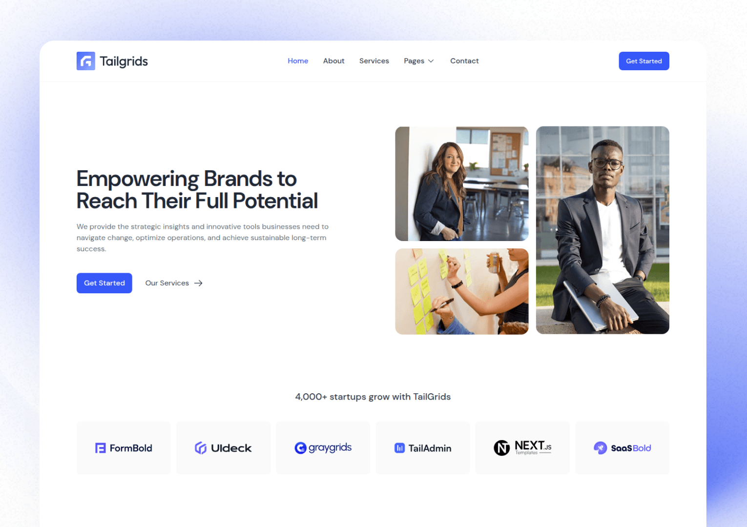 BizSpace – Professional Agency & Business Landing Page