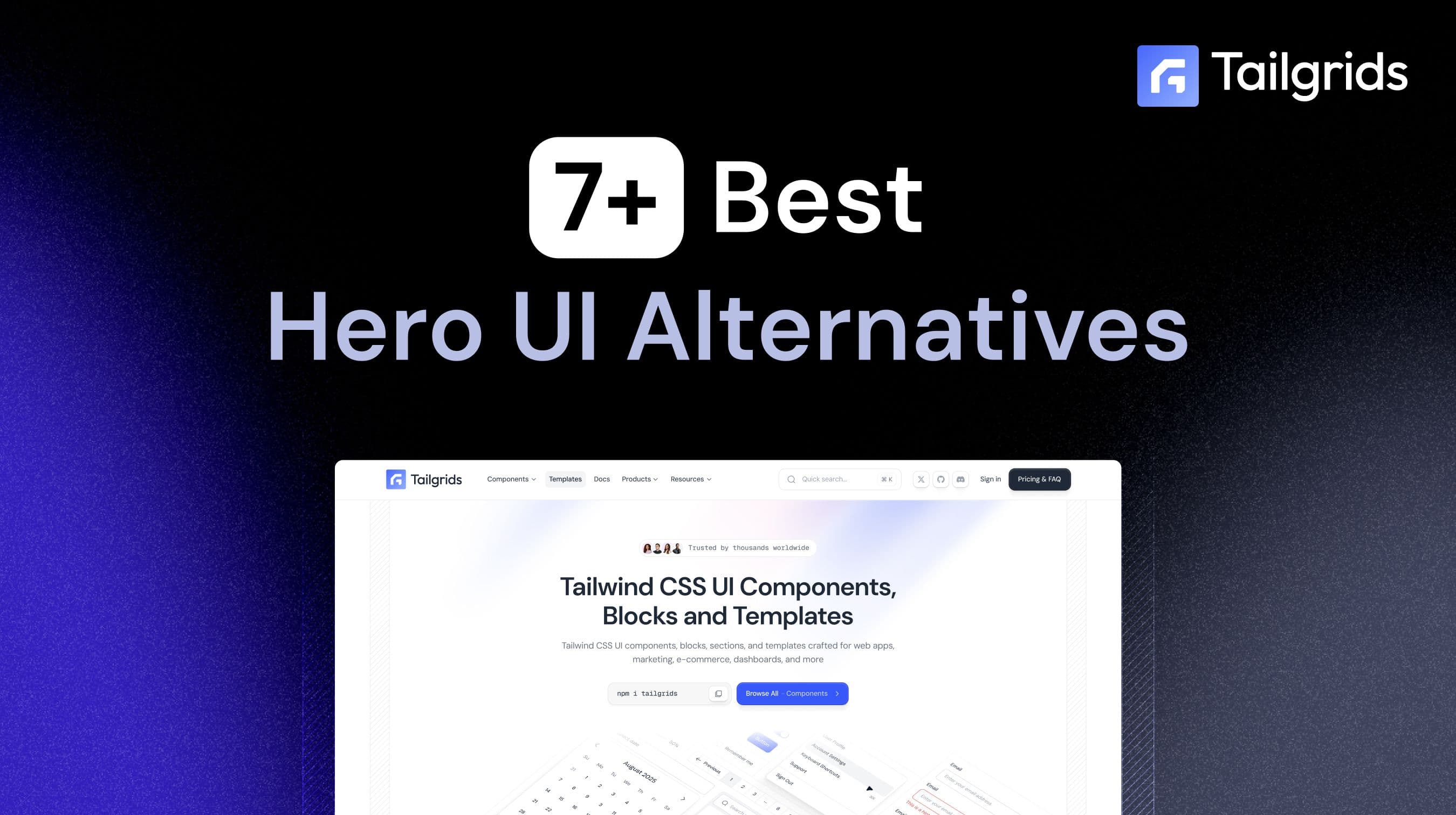 Hero UI Alternatives: 7+ React UI Libraries To Use in 2026