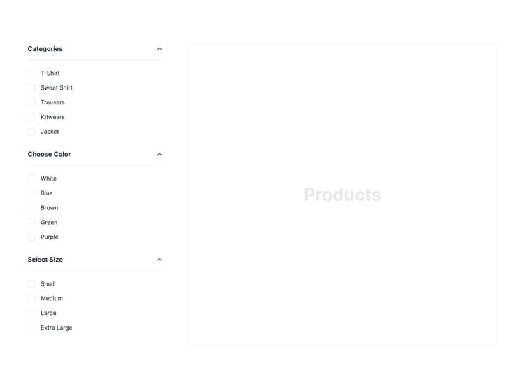 React Filters | TailGrids