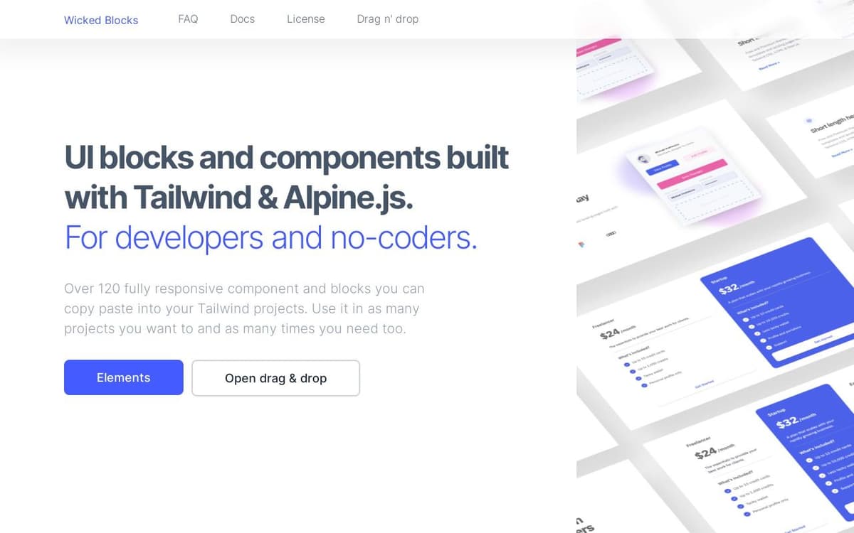 Best Free Tailwind CSS Component Libraries and UI Kits 2022 | TailGrids